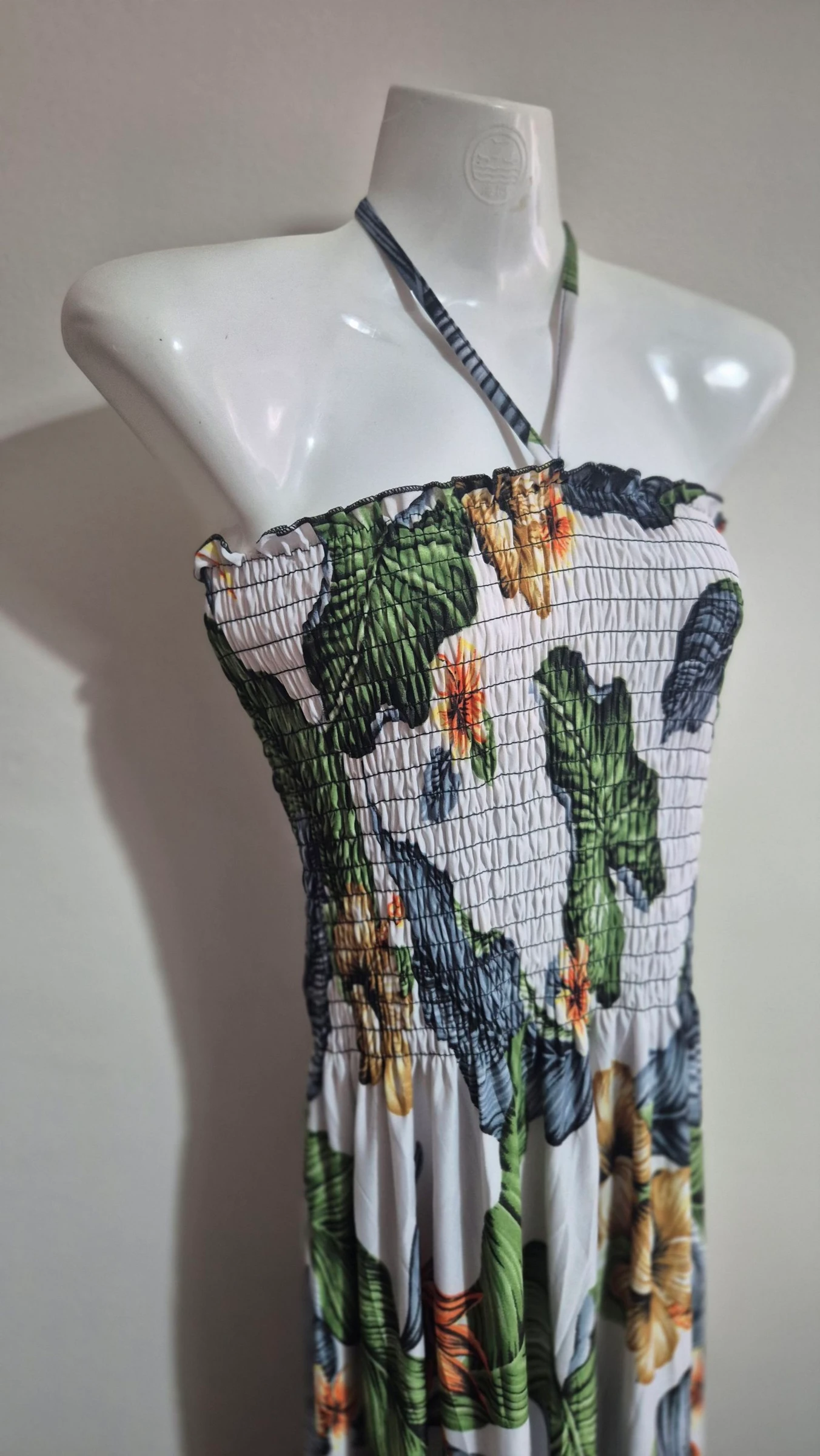 Tropisch lange jurk One Size – photo 2
